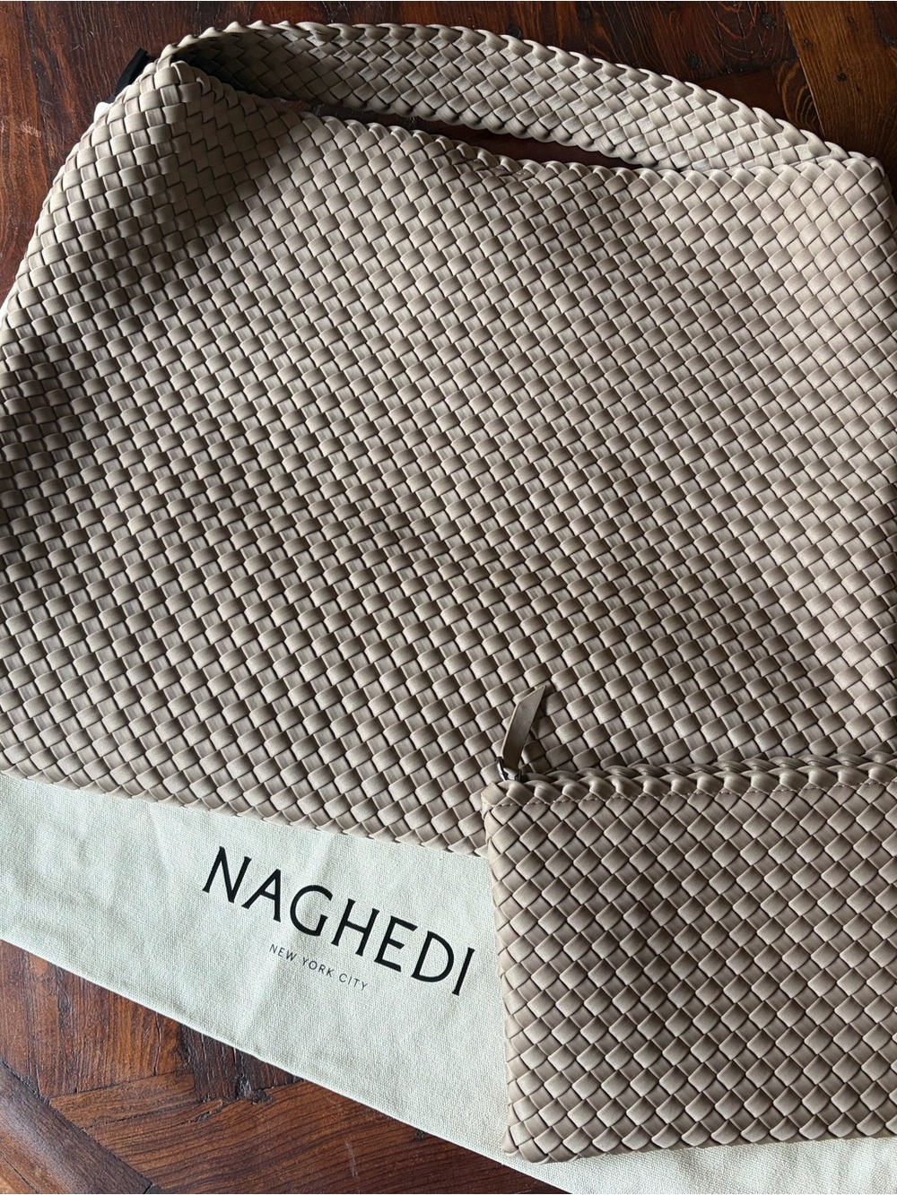 Naghedi Nomad Large Hobo Cashmere